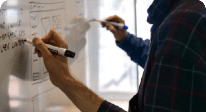 Writing on board